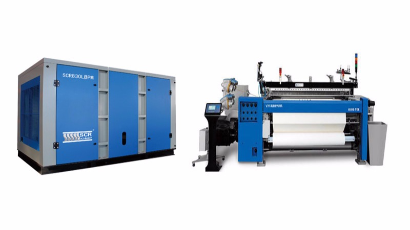 紡織機專用配套空壓機